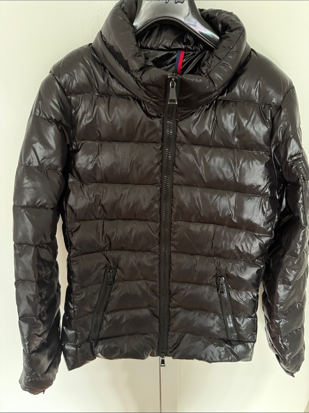 Moncler Bady Quilted Girls Black Puffer Jacket. Size 1 (12-14).